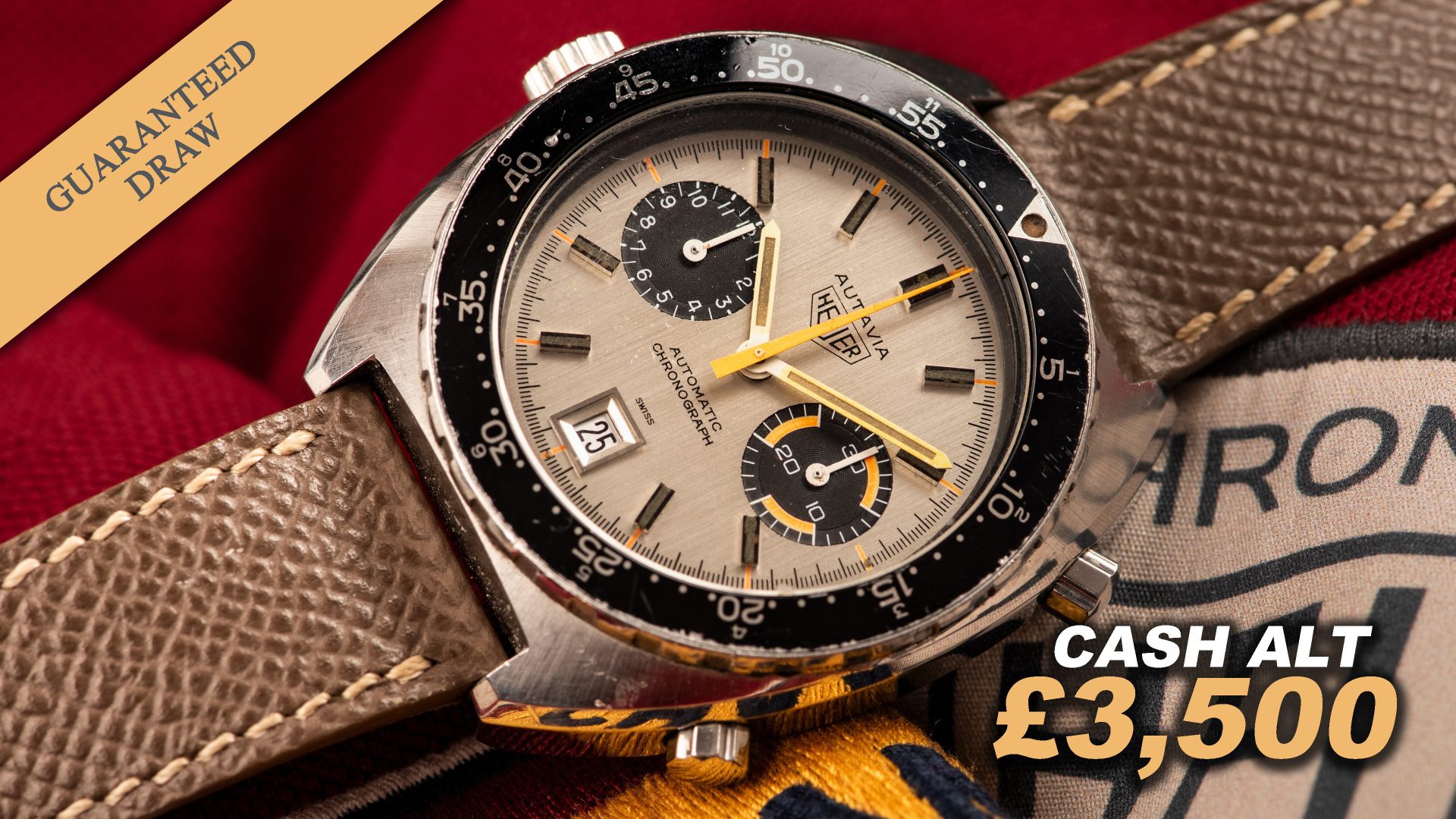 1970s Heuer Autavia “Orange Boy” 11630