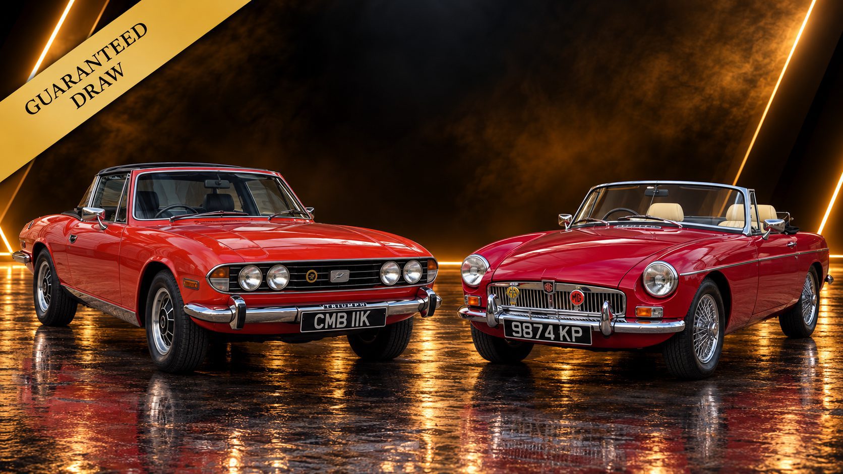 1971 Triumph Stag or 1964 MGB Roadster Mk1 