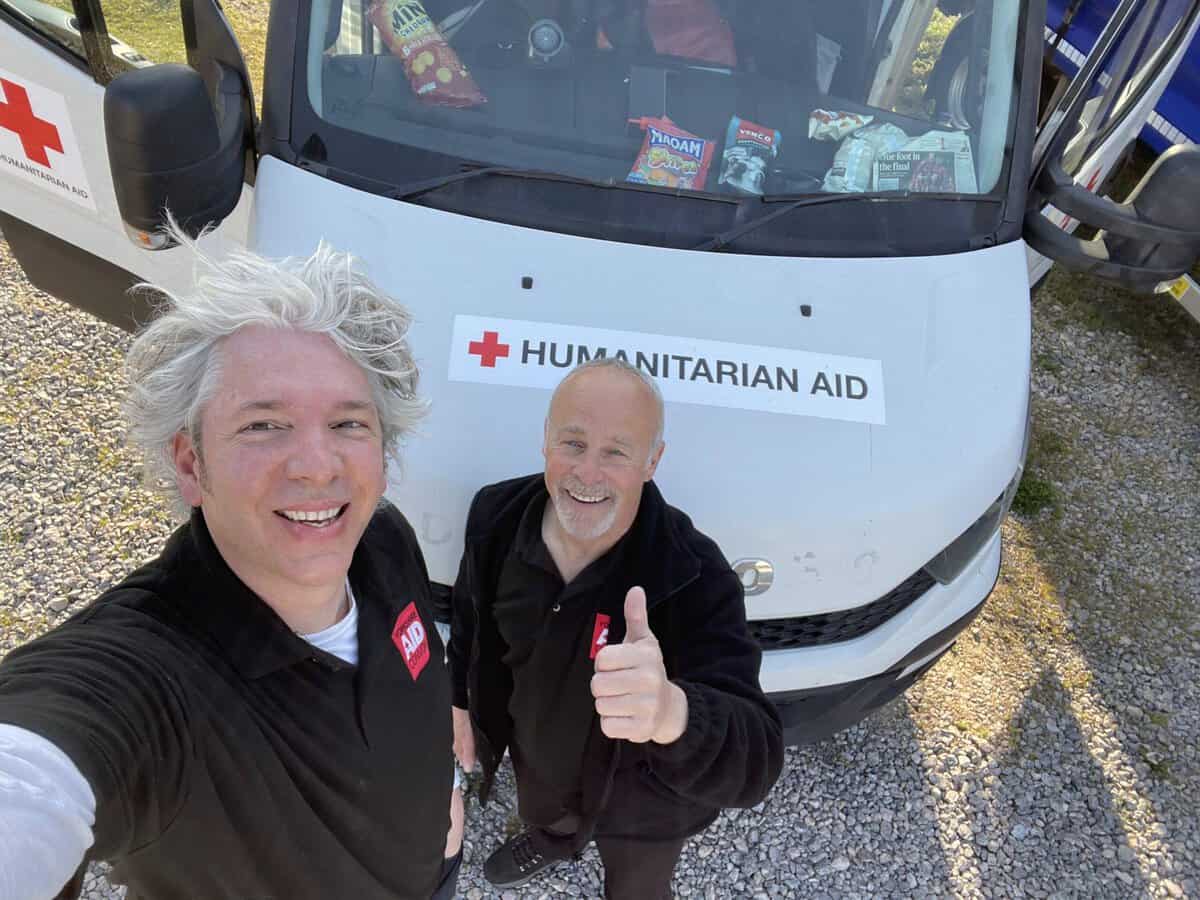 Yorkshire Aid Convoy - MG Midget Charity for Ukraine