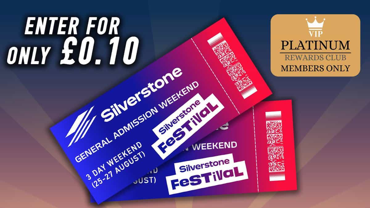 WIN a Pair of SILVERSTONE FESTIVAL Weekend Tickets