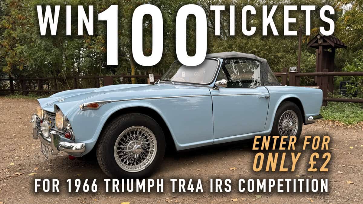 WIN 100 Tickets for 1966 Triumph TR4A IRS