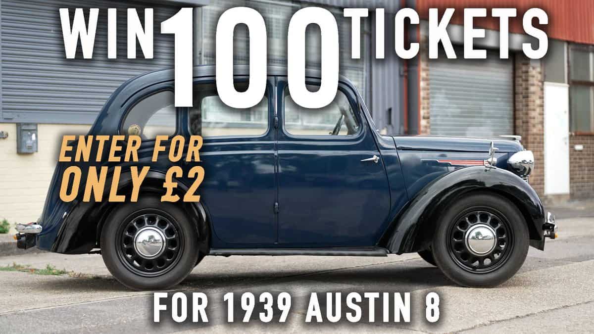 100 Tickets for 1939 Austin 8