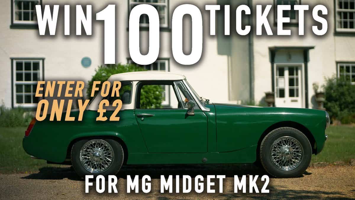 100 Tickets for 1966 MG Midget Mk2