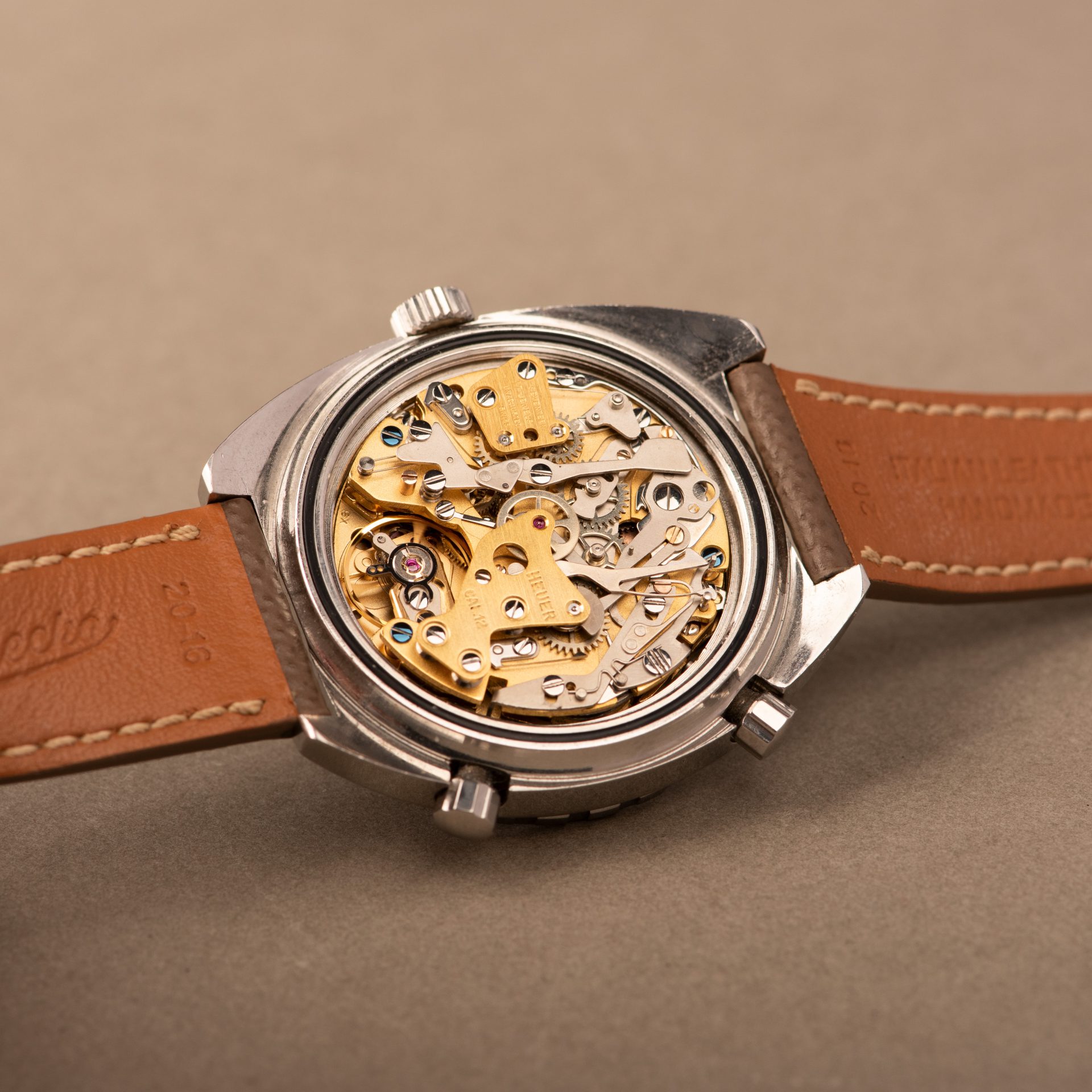 1970s Heuer Autavia “Orange Boy” 11630 image 4